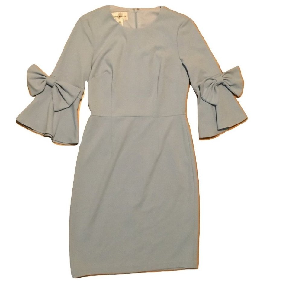 Donna Morgan Women's 3/4 Bell Sleeve Dress